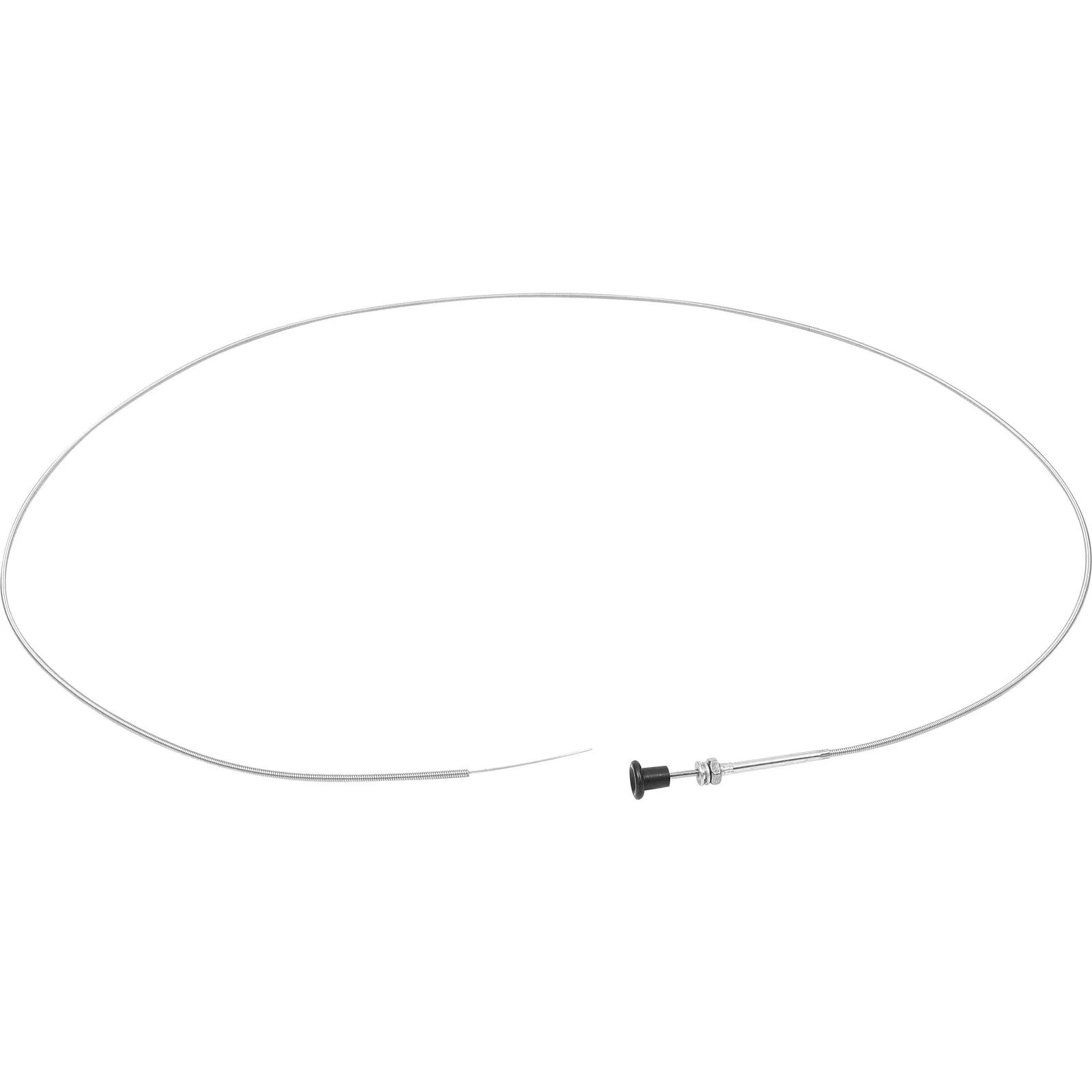 

Mower Throttle Cable Adjustable Cuttable Metal Cable for Lawn Tractors Tracks Throttle Control Cord High Strength