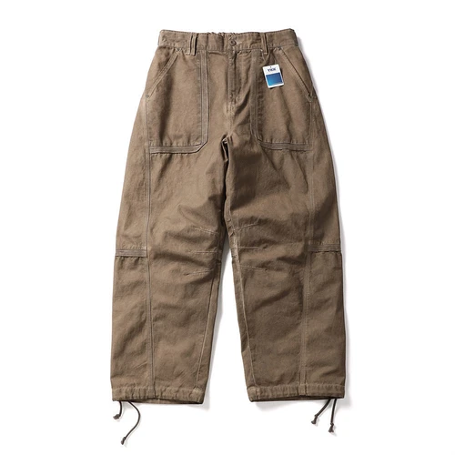 Imagen 2 del producto Pantalones Joggers de Hip Hop para hombre, pantalón Cargo informal de algodón Retro, ropa de calle Punk, pantalones de paracaidista con función sucia, pantalones holgados Cityboy