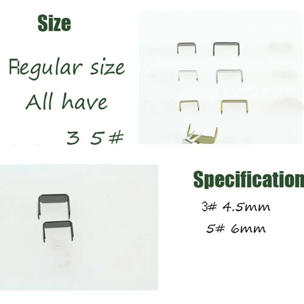 High Quality Non-slip Replacement Garment Pants Repair Accessories Tailor Tools Bottom Stoppers Zipper Stopper