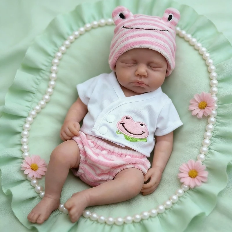 دمية واقعية بطول 12 بوصة (30 سم) من السيليكون الناعم تشبه الطفل الحقيقي، لعبة دمى لولو