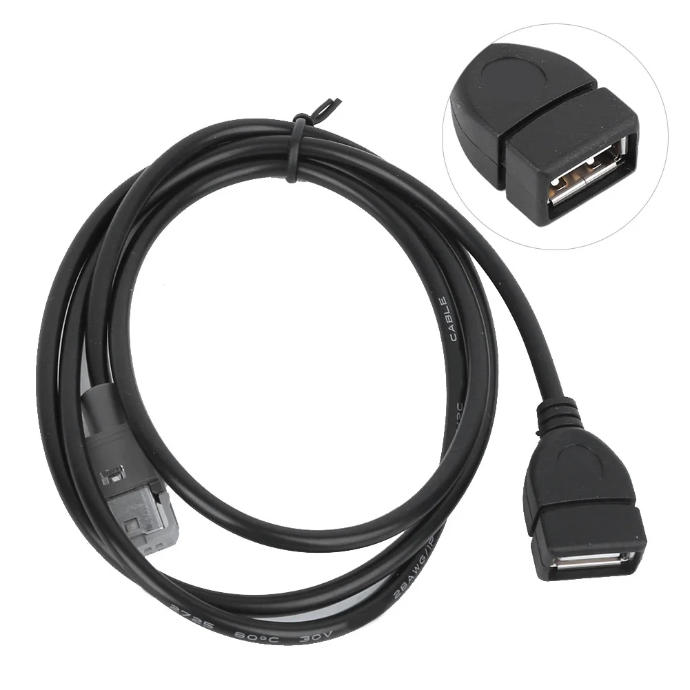 

USB-кабель-адаптер для автомобильной мультимедийной системы, совместимый с Hyundai Kia ELANTRA/MISTRA/TUCSON, USB-интерфейсный кабель, адаптер для автомобильной электроники