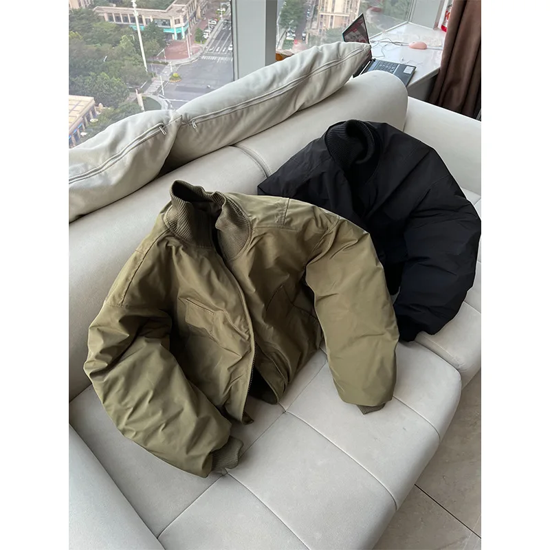 

Американская куртка-пилот, хлопковая куртка, мужская осенне-зимняя высококачественная короткая хлопковая куртка, утепленная термобелье