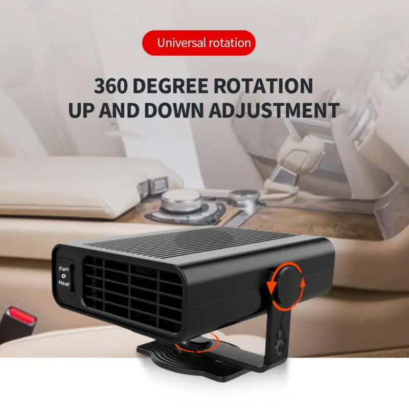 

12V/24V Winter Car Heater Fan 200W Electric Cooling Heating Auto Windshield Defroster Defogging Demister Car Anti-Fog Heater