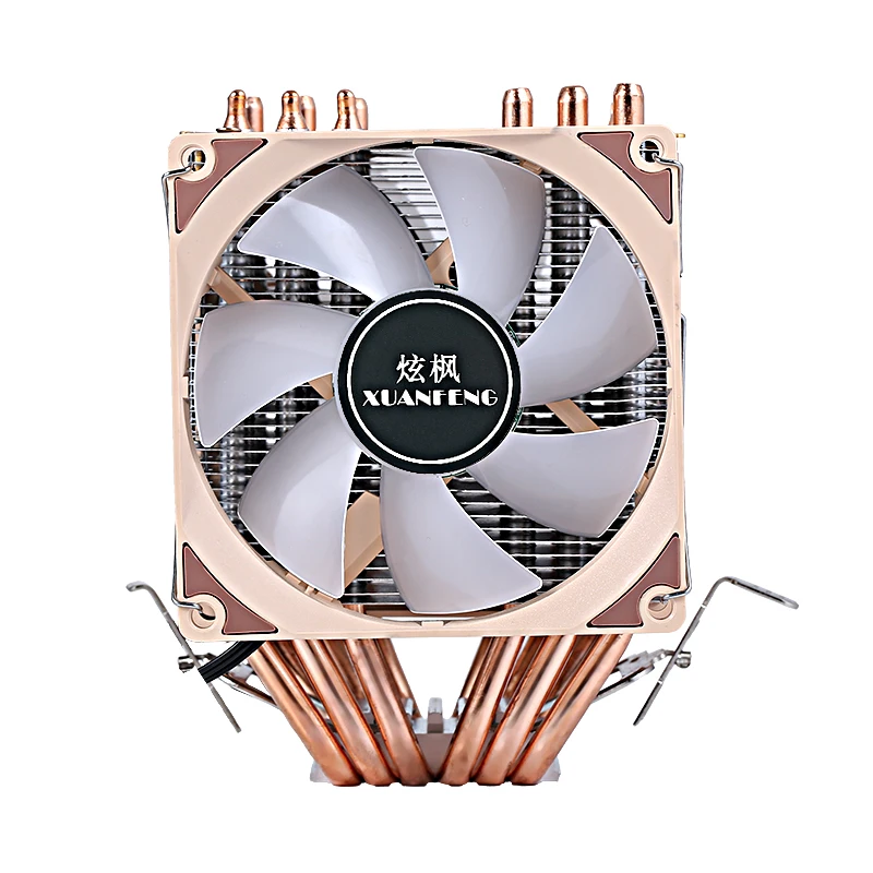 Imagem -05 - Heat Pipe Twin Towers Cpu Cooling Ventilador Pwm Instalação Lga775 115x1700 1200 1366 i3 i5 i7 Amd Escolha Preferida do Jogador do Jogo pc