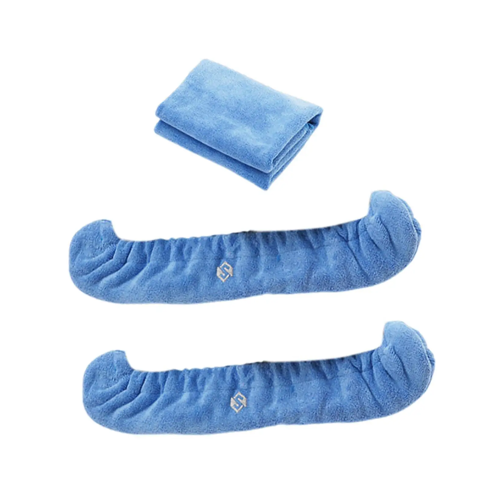 Soft Plush Ice Skate Blade Guard Figure Skating Protector Skates Accessory for Winter Sports Use