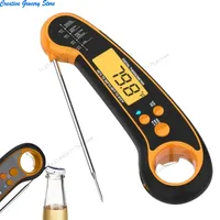 Meat Thermometer Digital Waterproof Ultra-Fast Instant Read Food thermometers with Bluetooth &Calibration for Kitchen Deep Fry