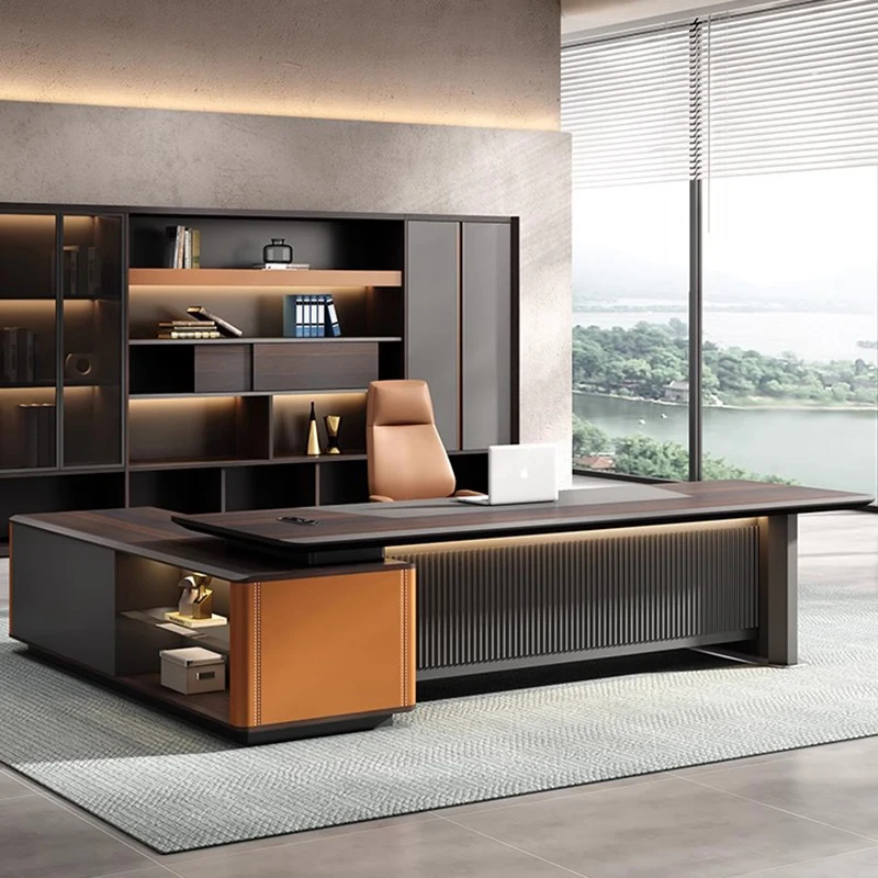 

Office Desk Accessories Computer Table Work Multifunctional Office Furniture Set Gaming Tables Sillas De Escritorio Writing