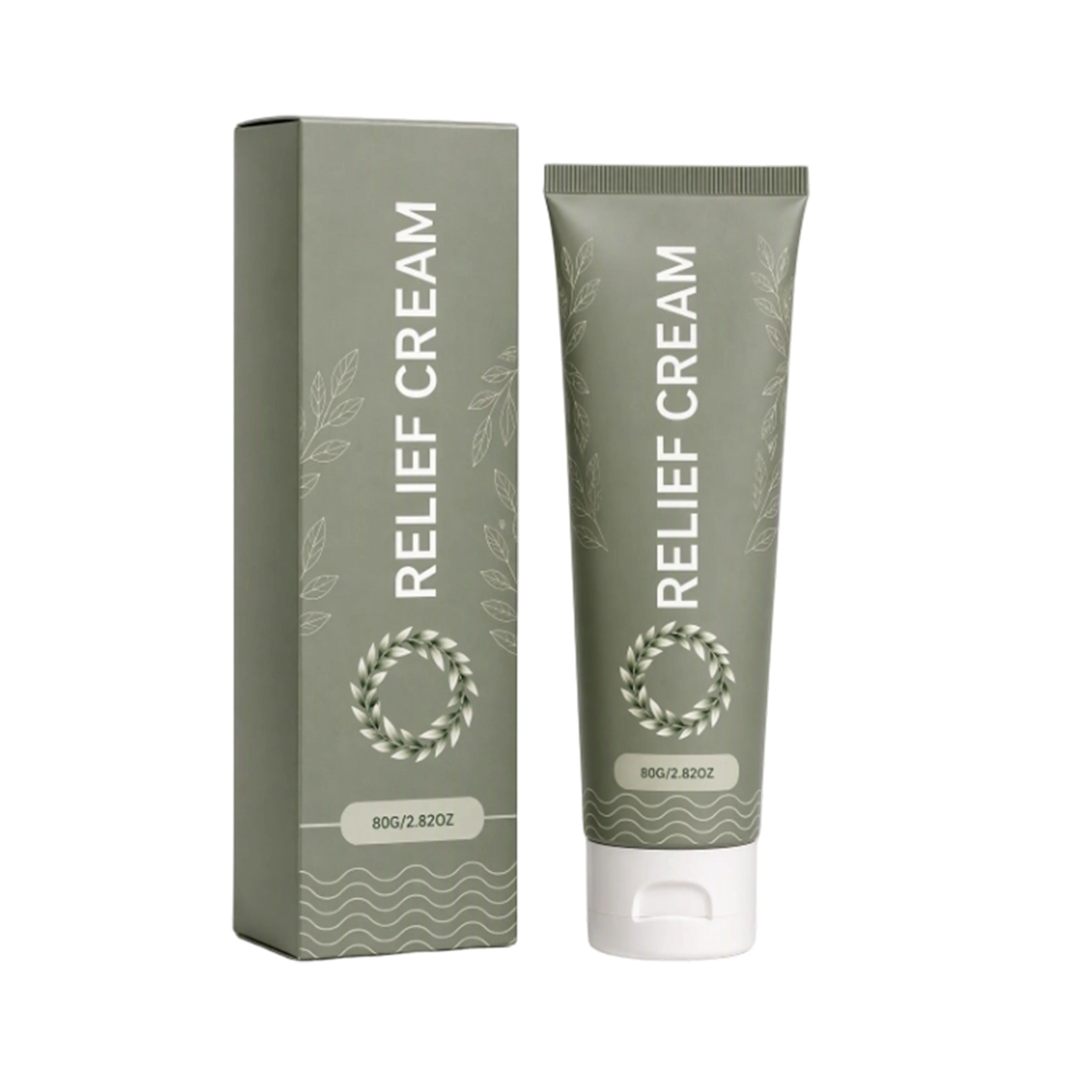Relief Cream Deep Hydration Moisturizing Lightweight Texture Anti-Friction Non-Greasy Skin Fold Soothing Nourishing Skin Care