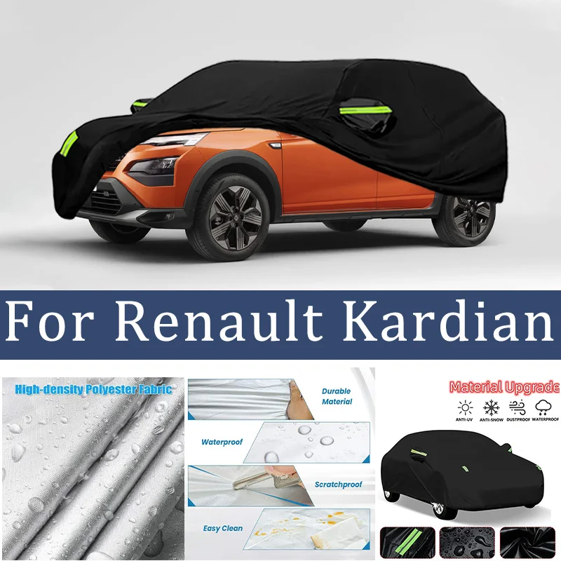 

For Renault Kardian Car Cover Car Waterproof All Weather Automobiles Full Exterior Covers - Sun-proof Outdoor Anti scratch