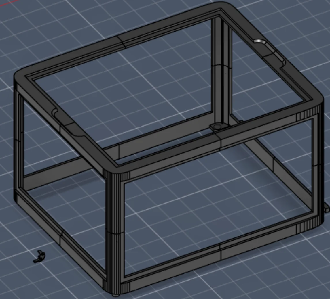 Snapmaker U1 Top Hat Enclosure 3mm thickness PC Panels kit Designed by Srin