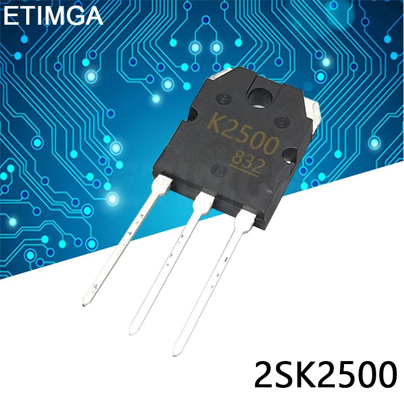 2PCS/LOT 2SK2500 TO3P K2500 TO-247 TO-3P Transistor