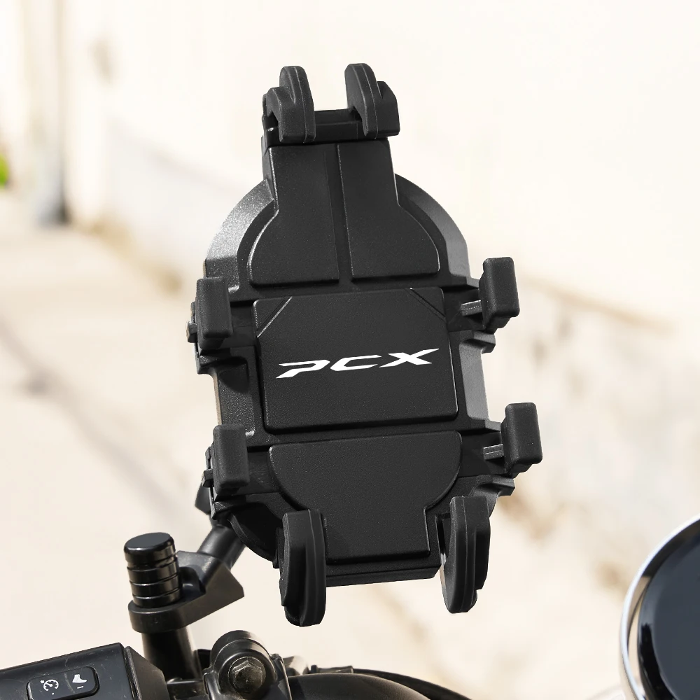 

For HONDA PCX150 PCX125 PCX 125 PCX 150 Motorcycle Accessories CNC Handlebar Mobile Phone Holder GPS stand bracket