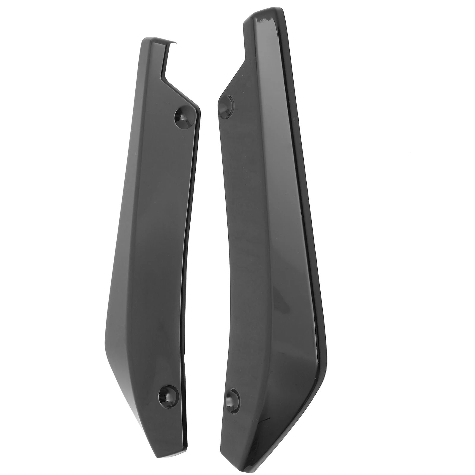 

Rear Corners Bumper Trim Guard Universal Rear Lip Spoiler Carbon Fiber Diffuser Protector ABS Material Car Exterior Decoration