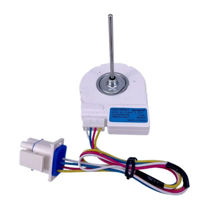 

AB45 UDQT26GE3 двигатель вентилятора испарителя для холодильника GE DC9,75V холодильника с морозильной камерой двухдверный двигатель вентилятора холодильника