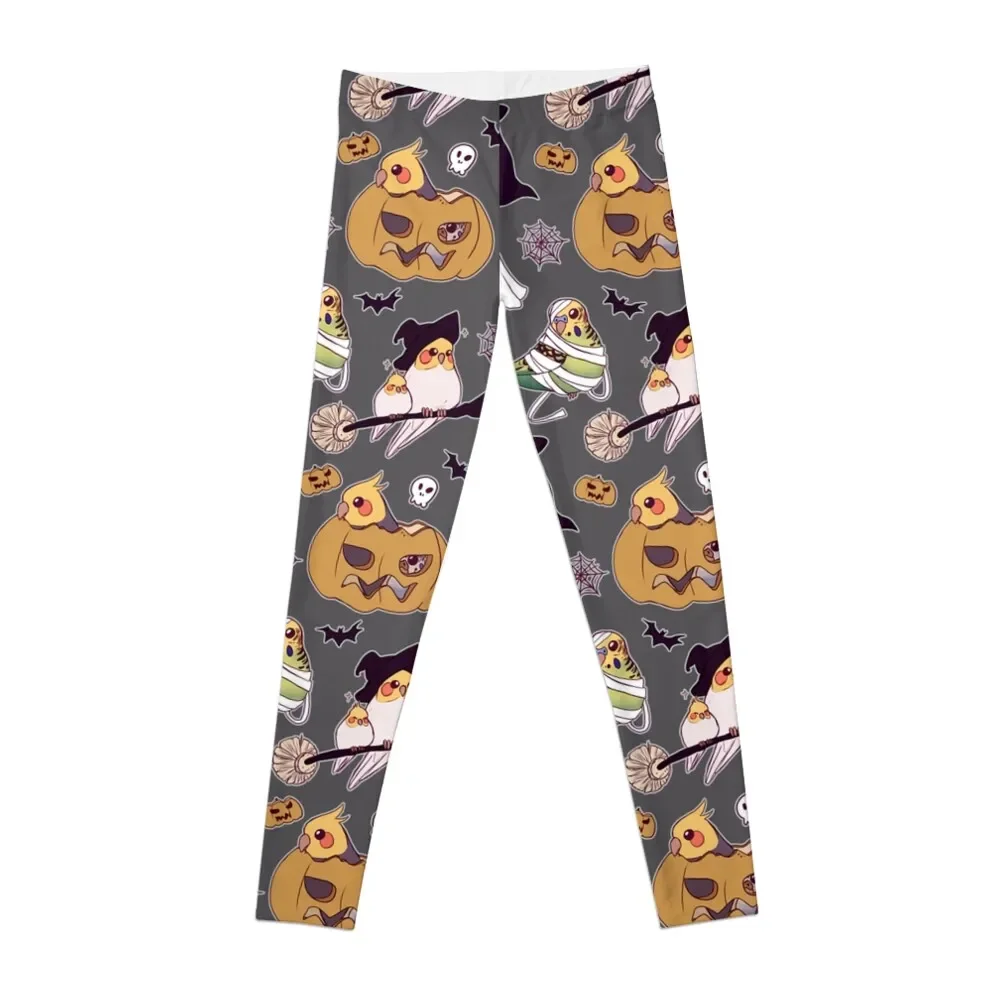 

Halloween birds Leggings trousers workout shorts high waist Womens Leggings
