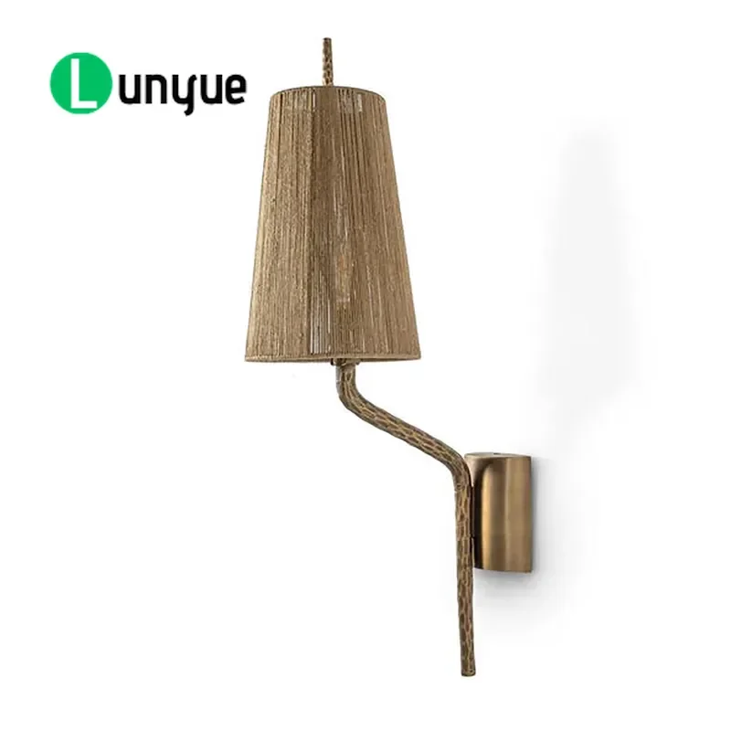 Modern Light Luxury Creative Forged LED Wall Lamp Fashionable Personality Design for Living Room Bedroom Study Customizable