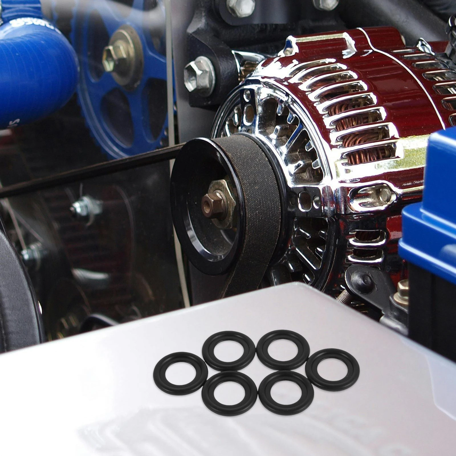 

10pcs Oil Drain Plug Gasket Assortment Rubber Seal Replacement Kit Durable Leak Proof Washer Engine Oil Seal Stopper