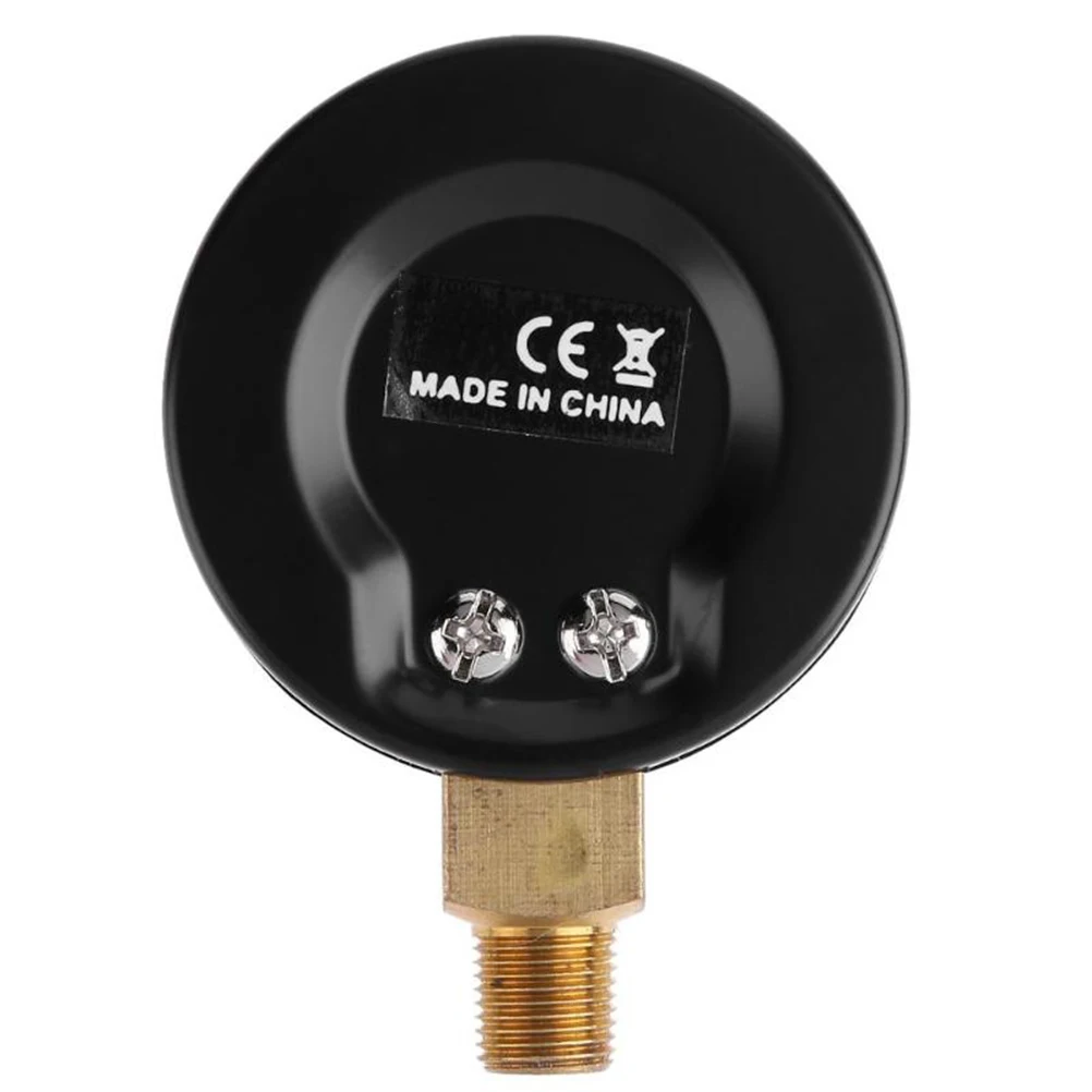 

Multi Purpose Pressure Gauge Mini Portable 0 200psi 0 14bar for Air Water Oil Gas Vacuum Gage Tester Utility Tool