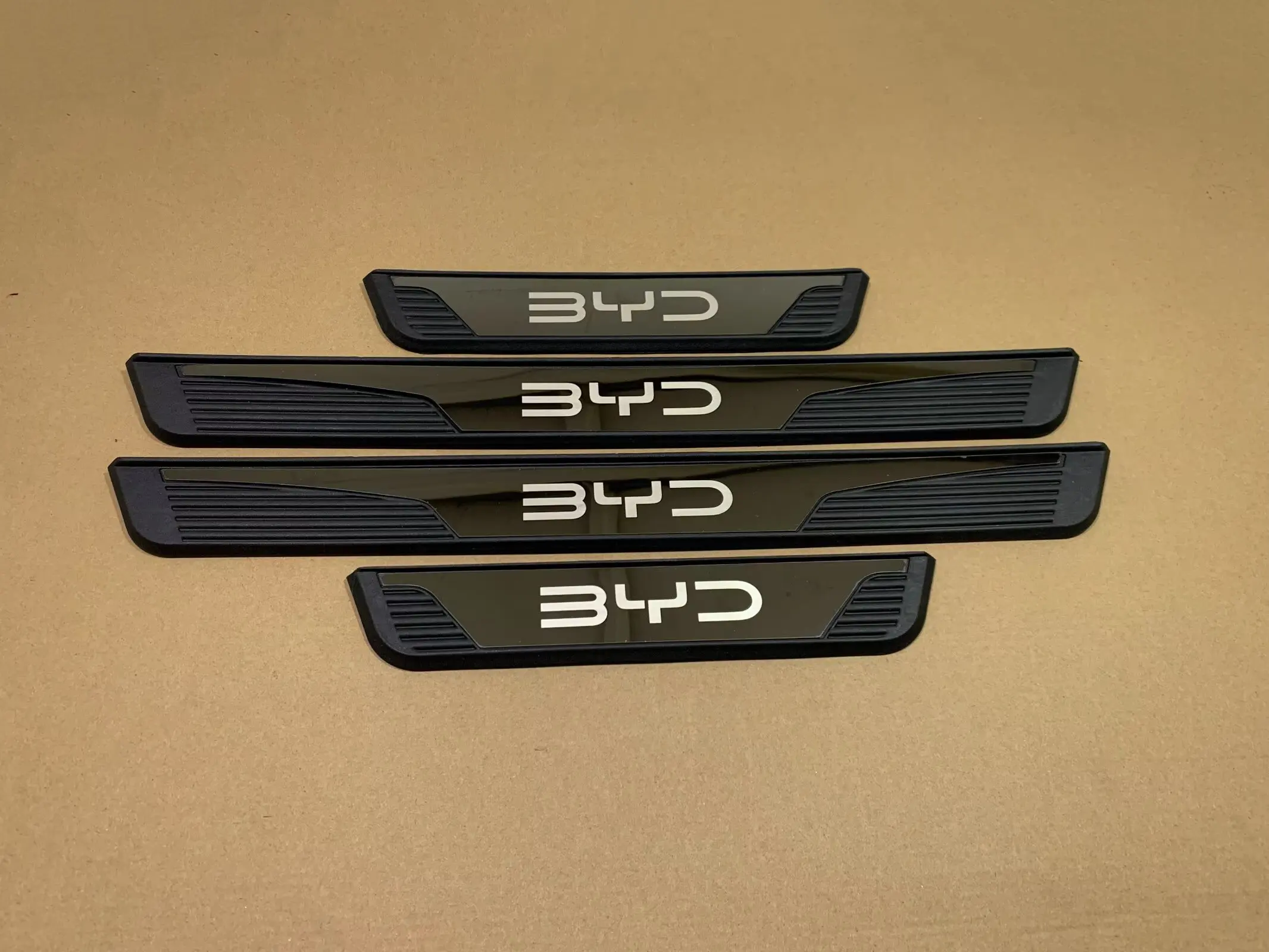 For BYD Song Plus DM-i Shark Sealion 6 2021 2022 -2025 Door Sill Pedal Cover Scuff Plate Trims Protector Sticker Car Accessories