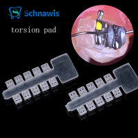 Orthodontic Dental Rotation Wedges Ligature Rotary Torsion Pad Rotational Torque For Archwire Brackets Braces Materiale 2Pcs/Bag