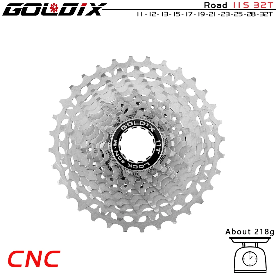 GOLDIX 超軽量12速カセットスプロケット 221g 11-36T GOLDIX 超軽量 CNC ロードバイクカセット 11/12 スピード k7 11S 12S