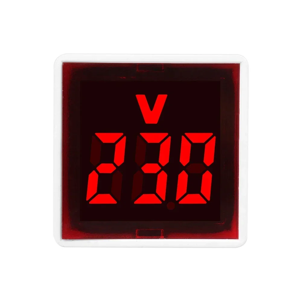 AC Voltage Gauge Meter Tester For Electrical Panels Power Distribution Generators Industrial AC 50-380V Voltage Gauge Meter