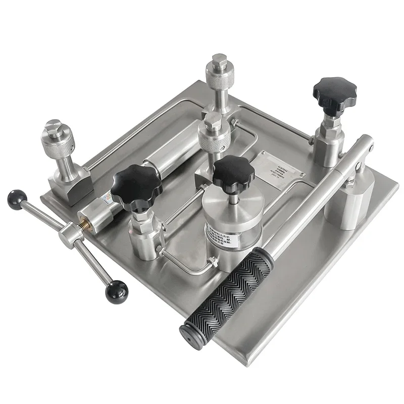 

Pressure Gauge Calibration Bench ALKT803 Hydraulic Oil Pressure Gauge Calibration Manual Pressure Detection Calibrator ALKT804