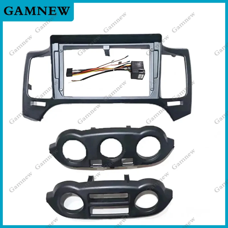 9 inch Car Fascia Radio Panel for Kia Magentis Optima 2008-2010 Dash Kit Install Facia Console Bezel GPS Adapter Plate