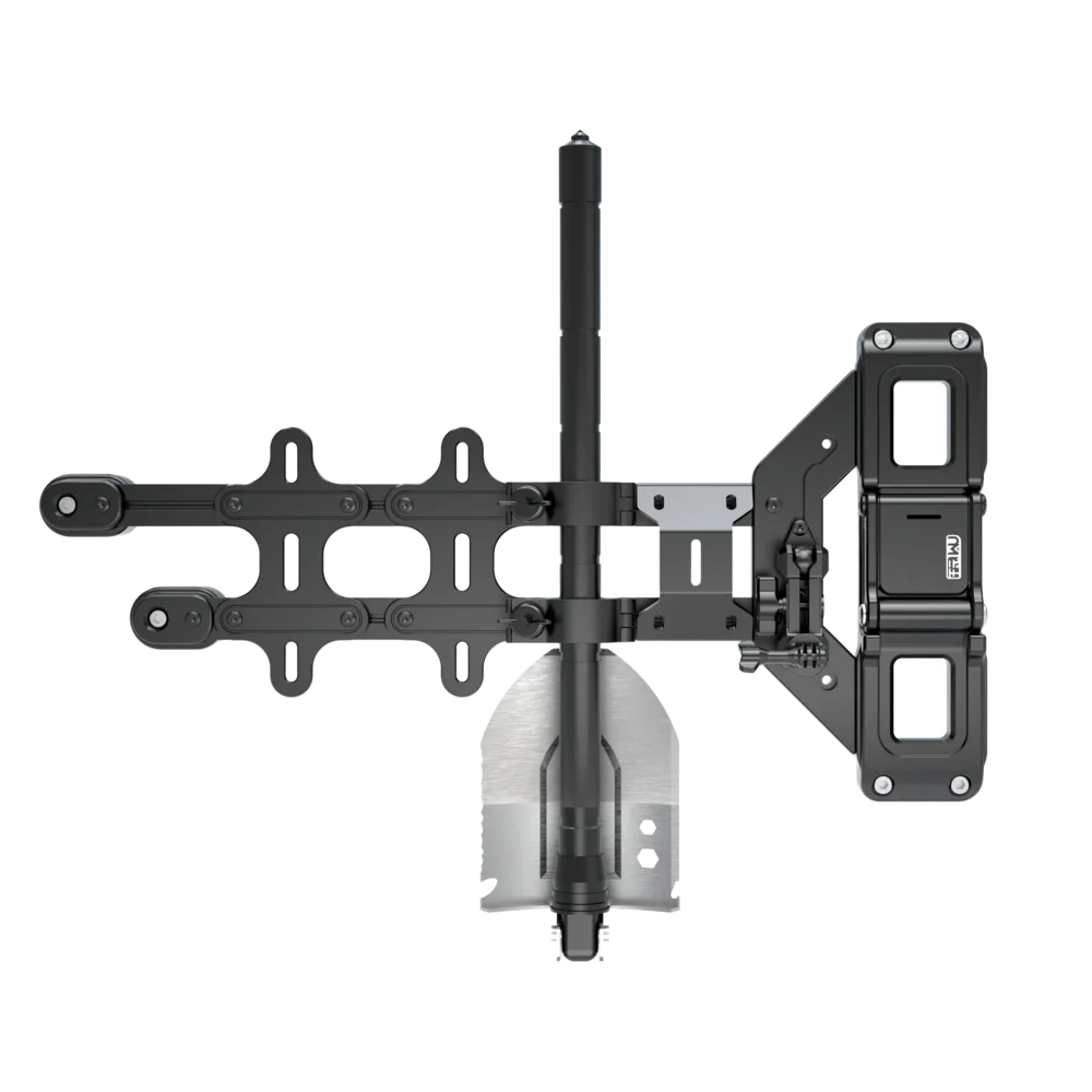 VAN002 CNC Aluminum Door Side Armor with Step Front W/Traction Board Rear W/Shovel Mount for Jeep Wrangler JK JL JT 2007-2026