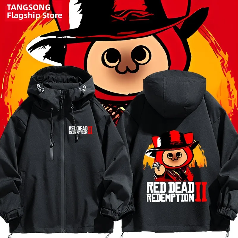 

Мужская ветрозащитная куртка Monster из полиэстера и нейлона с капюшоном на молнии, серия Cosite Fiber Casual