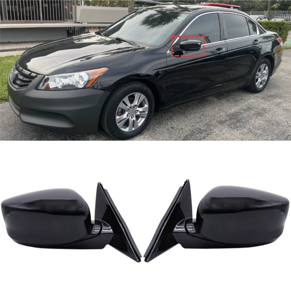 

Для Honda Accord 2008-2013 автомобильное зеркало заднего вида, черное складное отопление в сборе OE: 76200-TB2-H01