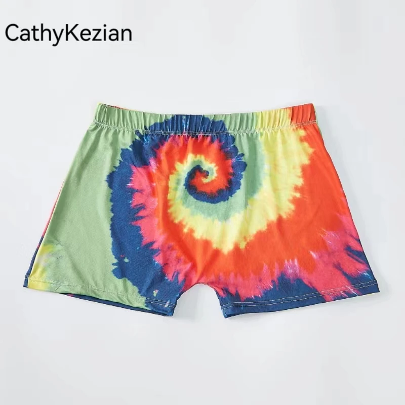 Women Shorts Sleep Bottoms Pajamas Boxers S M L Letter Printing Painted Design Casual Sports Fitness Sleep Soft Breathable