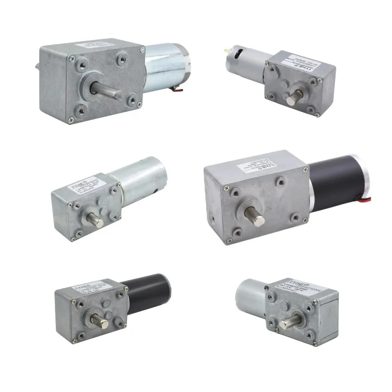 Más de 500 comentarios en general Potente alta potencia Alto par Bajo ruido Alta velocidad Baja velocidad Cepillo CC Motor de engranaje de metal helicoidal