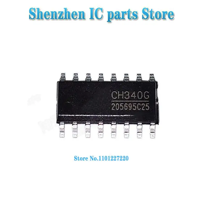 CH340 340G CH340G  SOP-16  In Stock 10pcs/lot