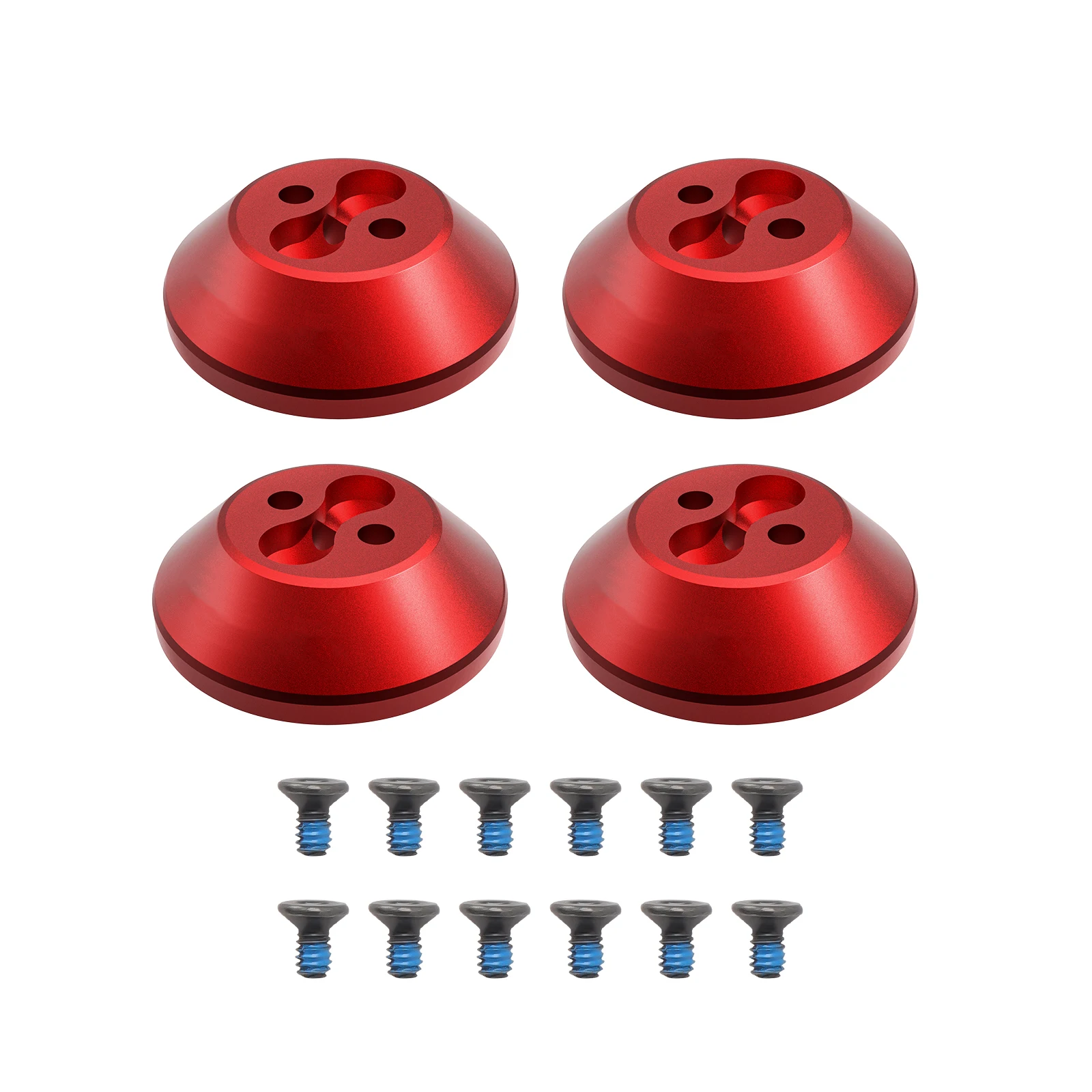 4Pcs Motor Cover For DJI Avata 2 Aluminum Alloy Motor Protective Cover Dustproof Anti-collision Guard Cap Drone Accessories