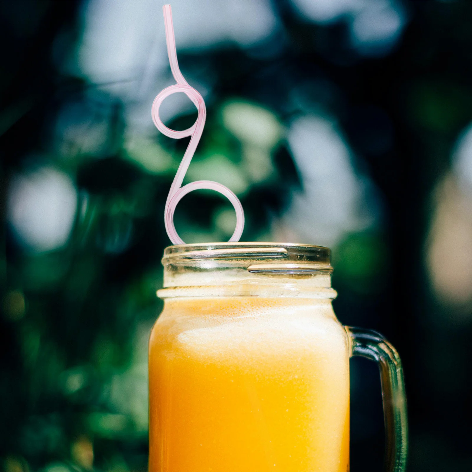 

40pcs Reusable Pet Crazy Straws Fun Drinking Straws For Parties Classroom Wedding Christmas Events Kitchen Bar