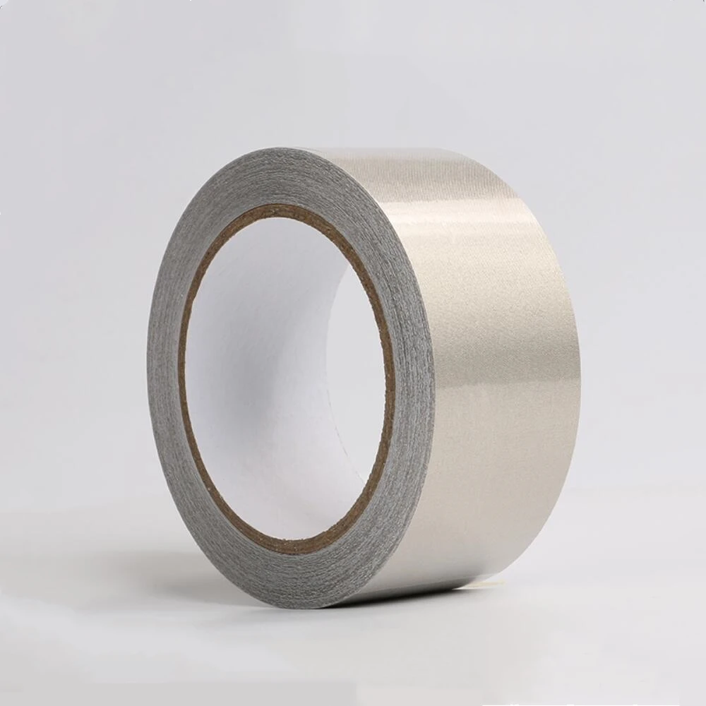 20 Meter Silver Conductive Fabric Cloth Tape Single-Sided Laptop Cellphone LCD EMI Shielding Adhesive Tape