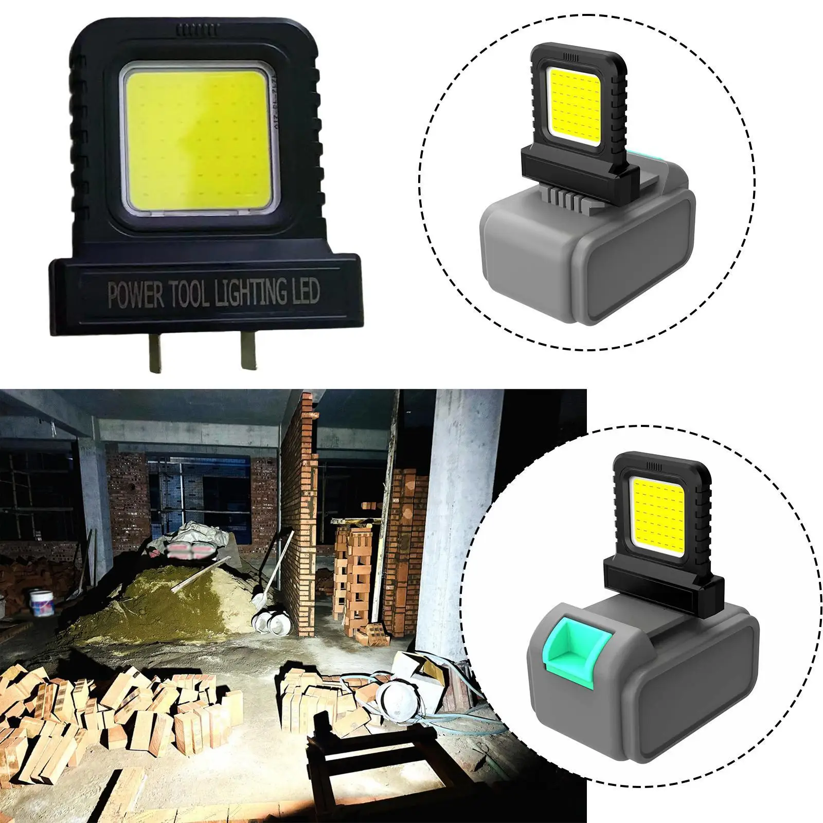 

Job Site Worklight Durability 10W Work Light for Workshops Factories Fishing