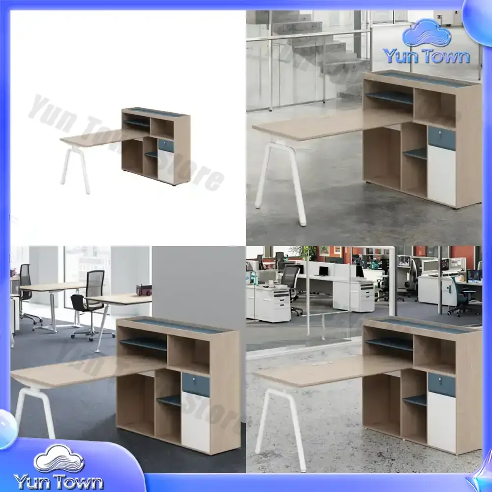 High Quality Big Multi Drawers Storage Function Executive Office Computer Table Financial Staff Desk For Sale