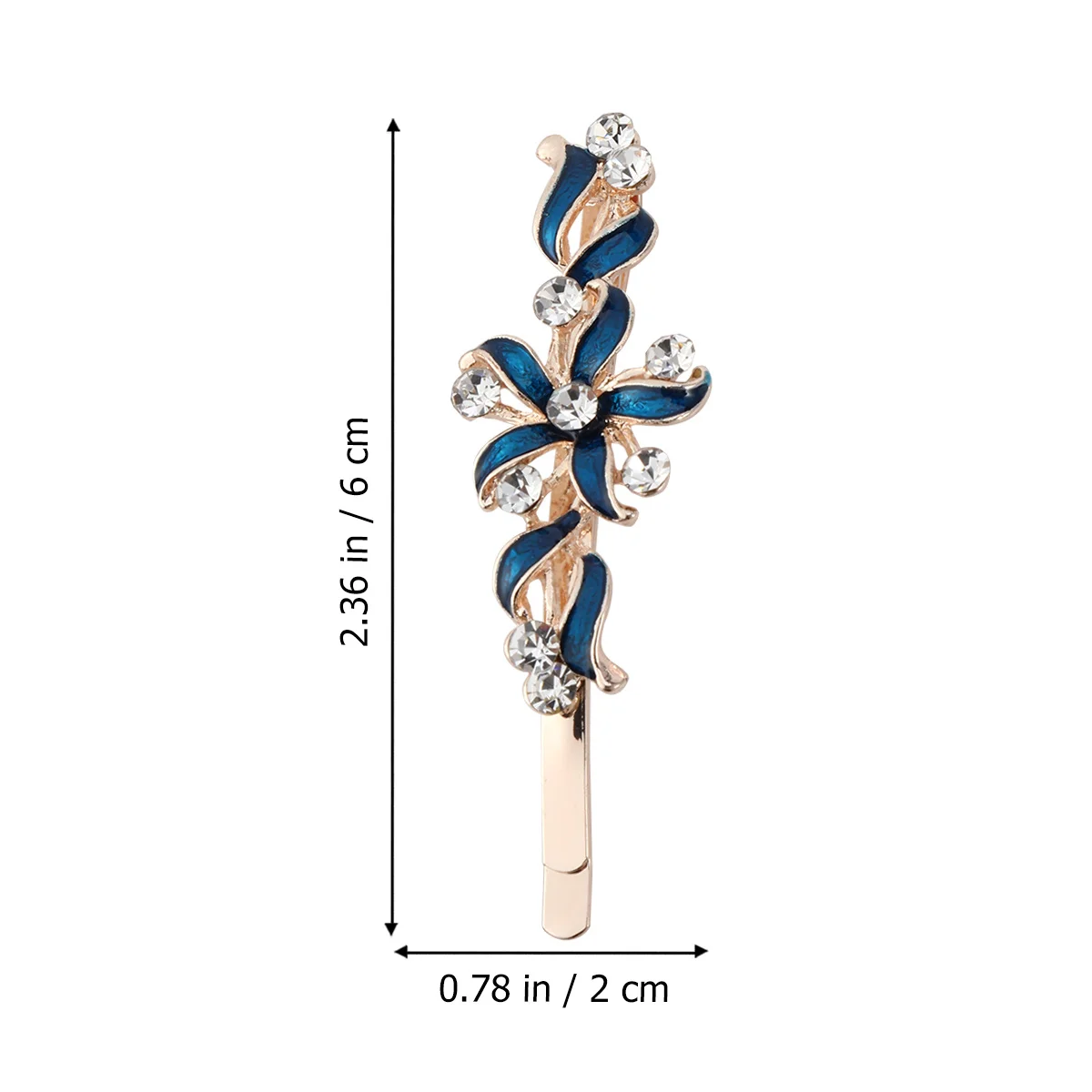 زوجان من مشابك الشعر المصنوعة من سبيكة شجرة فرع، دبابيس شعر أساسية بتصميم زهور رائعة للنساء والفتيات، شعر مزخرف أنيق