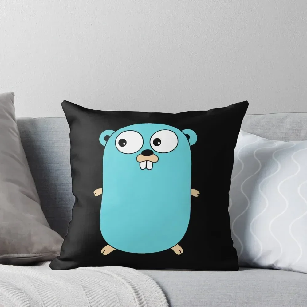 

The Go Gopher Throw Pillow christmas supplies luxury sofa pillows Pillow Decor Decorative Cushion pillow