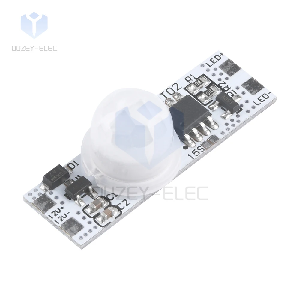 DC 5-24V PIR Motion Sensor Switch Module 3A IR Infrared Induction Body Sensor Detector Controller Low-voltage Hand Scan Switch