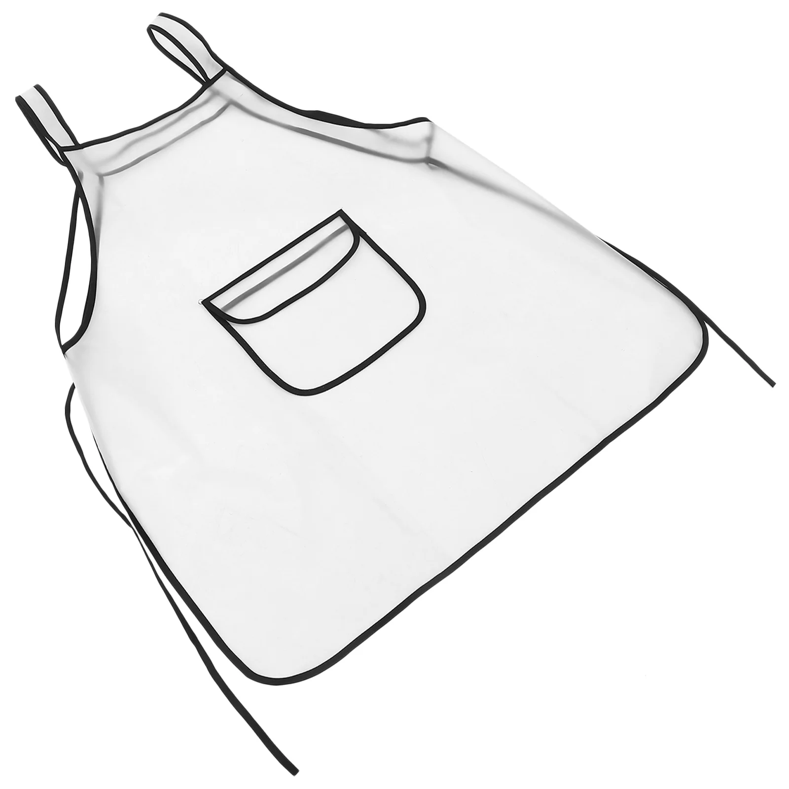 

Waterproof Apron Tpu Material Oil Resistant Unisex Adjustable Fit All For Hair Stylist Salon Bartender Chef Grilling