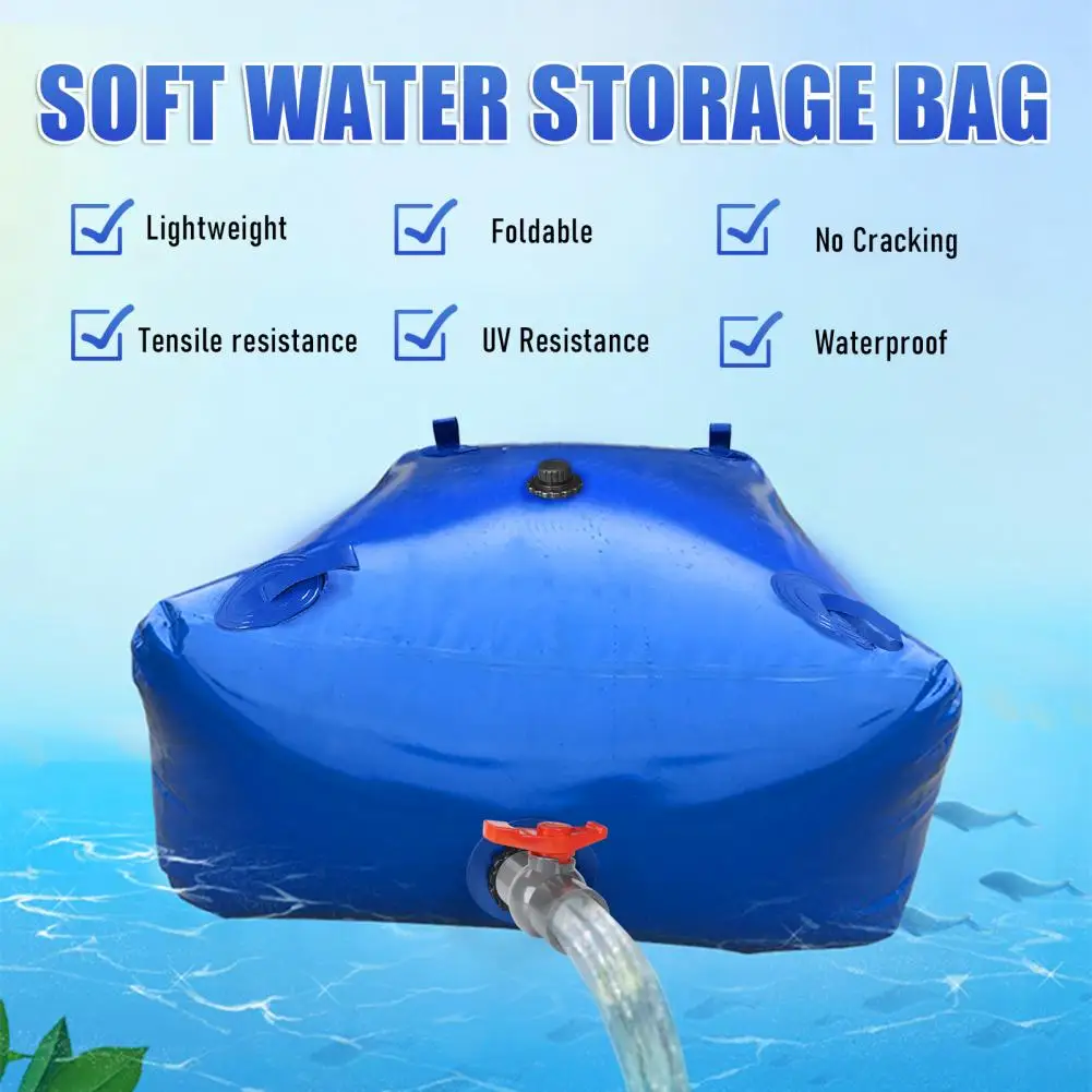 2000L Water Storage Tank, Agricultural Product Bag, Large Capacity Water Storage Bladder, Emergency Water Bladder Tank