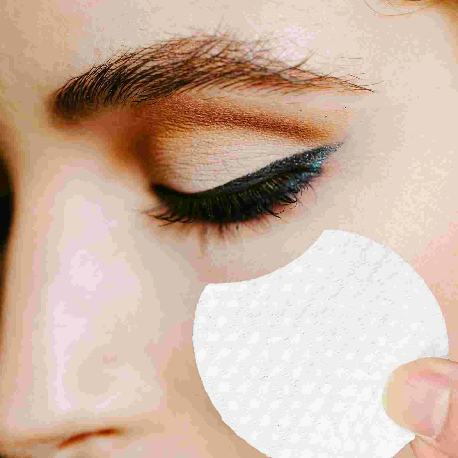 600 Pcs Pearl Pattern Makeup Remover Cotton Skin-friendly Pads Cloth Durable Face Non-woven Fabric Cleaning