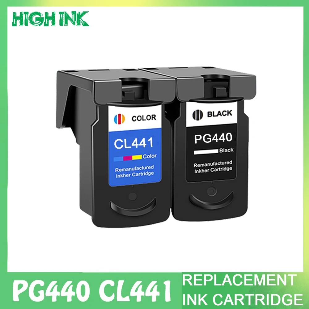 Compatible Ink Cartridge PG440 CL441 For Canon PixmaMG3140 MG3540 MG3640 MG3640S MG4240 MX438 MX518 MX378 TS5140 Printer