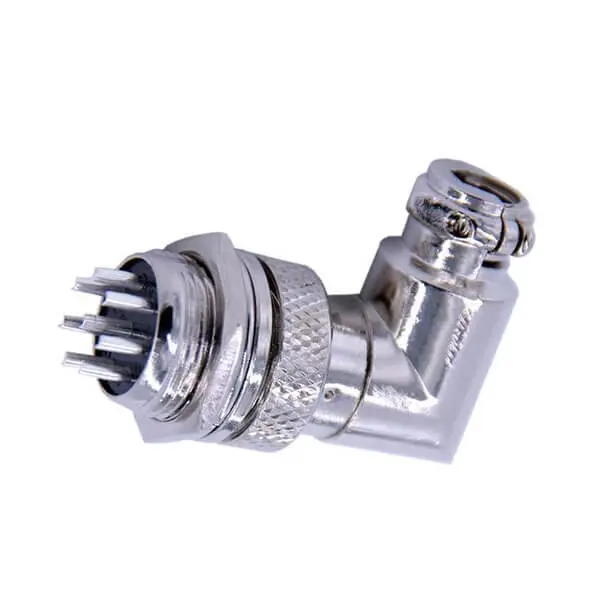 conector-de-aviacao-8p-gx16-plugue-e-soquete-em-Angulo-direito