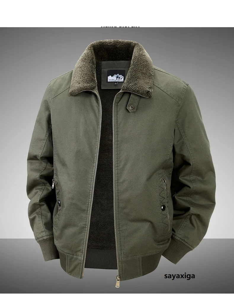 سترة شتوية منفوخة من القطن معطف سميك دافئ سترات حرارية سترات قطنية فضفاضة غير رسمية سترات Chaquetas 4XL #3