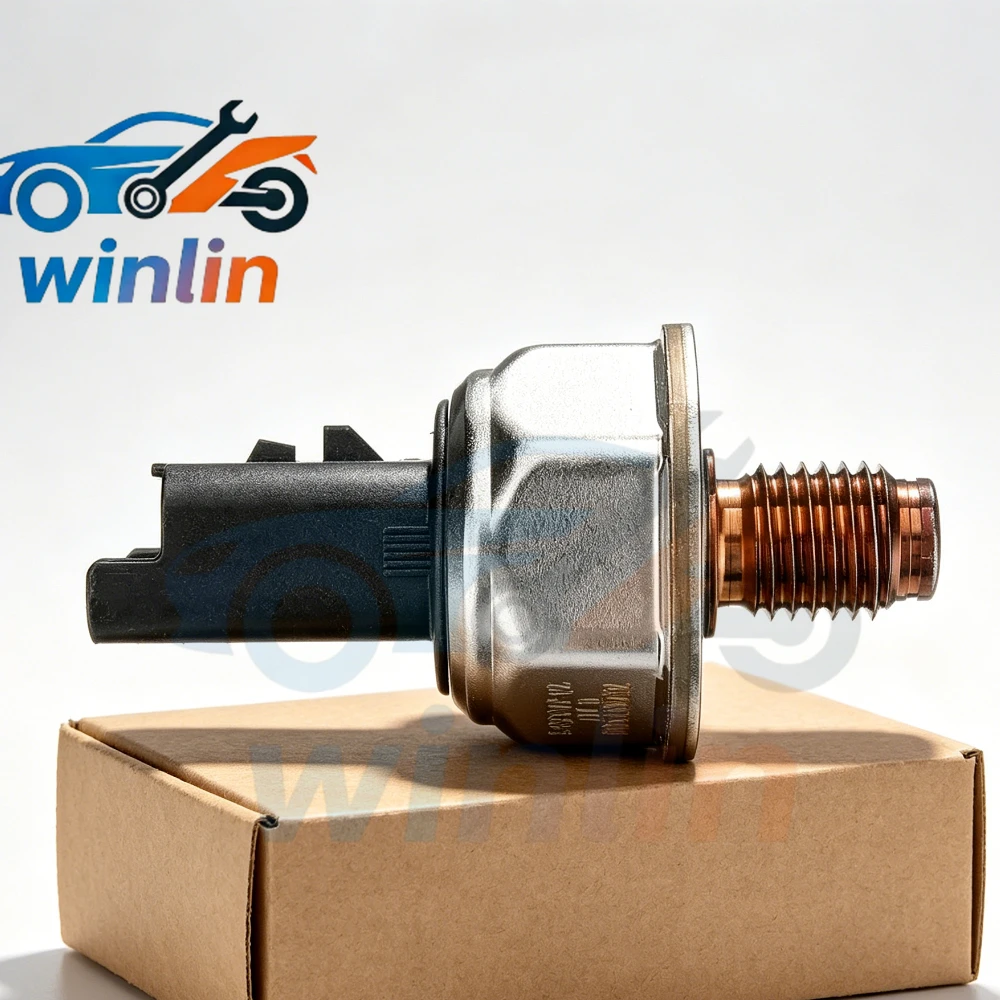 

OEM 55PP02-02 5WS40039 Fuel Rail High Pressure Sensor Replacement for Ford Focus Peugeot 308 Citroen Volvo 2.0 HDI TDCI