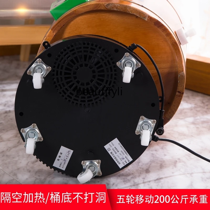 Bucket Foot Bath Barrel Wooden Barrel Wooden Foot Bath Tub Foot Barrel over the Knee Household Heating Constant Temperature